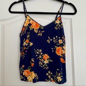 Old Navy Floral Cami Tank XS